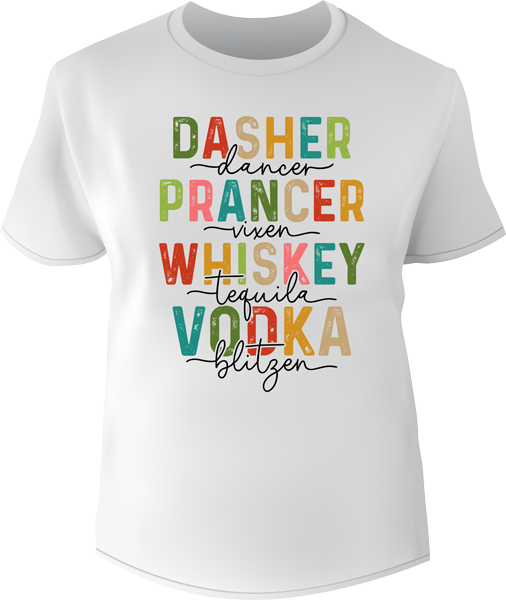 Dasher Dancer, Whiskey Vodka